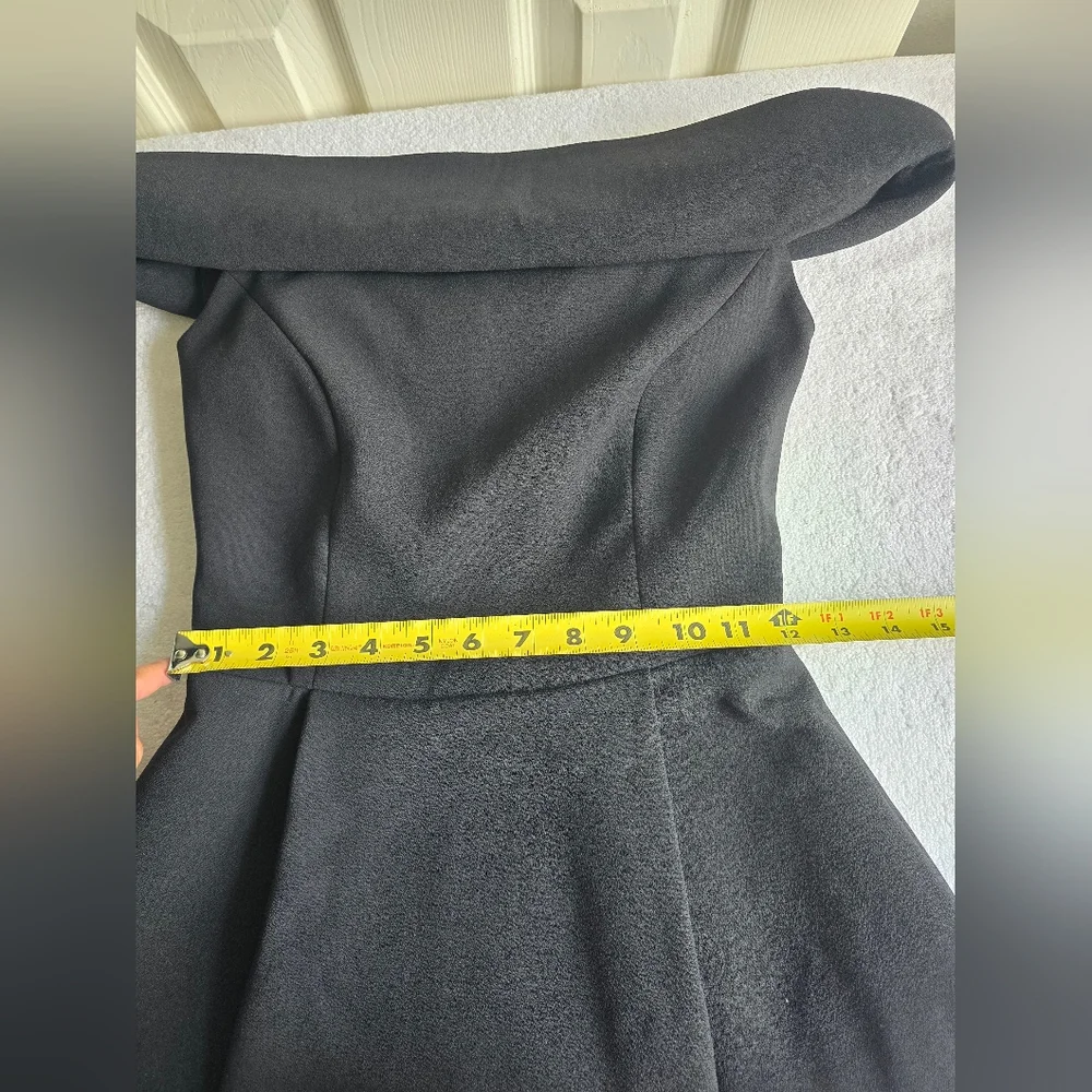 Nadine Merabi Harper Black Mini Dress Size XS - Picture 11 of 16